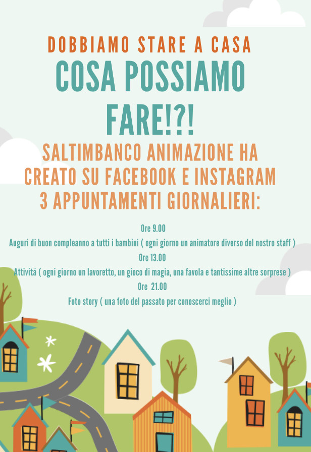 Appuntamenti giornalieri online-#iorestoacasa